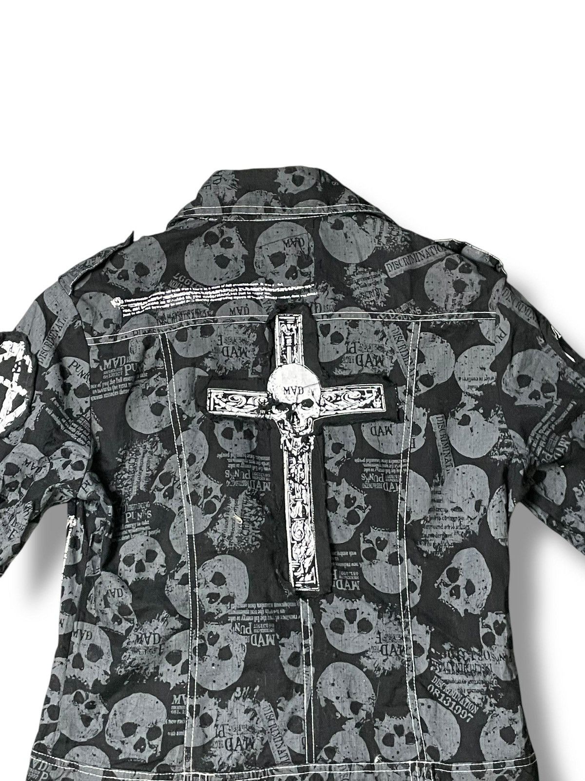 If Six Was Nine × Japanese Brand × Le Grande Bleu (L.G.B.) Vintage Mad Punks Button Ups Shirts (49) Size US L / EU 52-54 / 3 - 10 Thumbnail