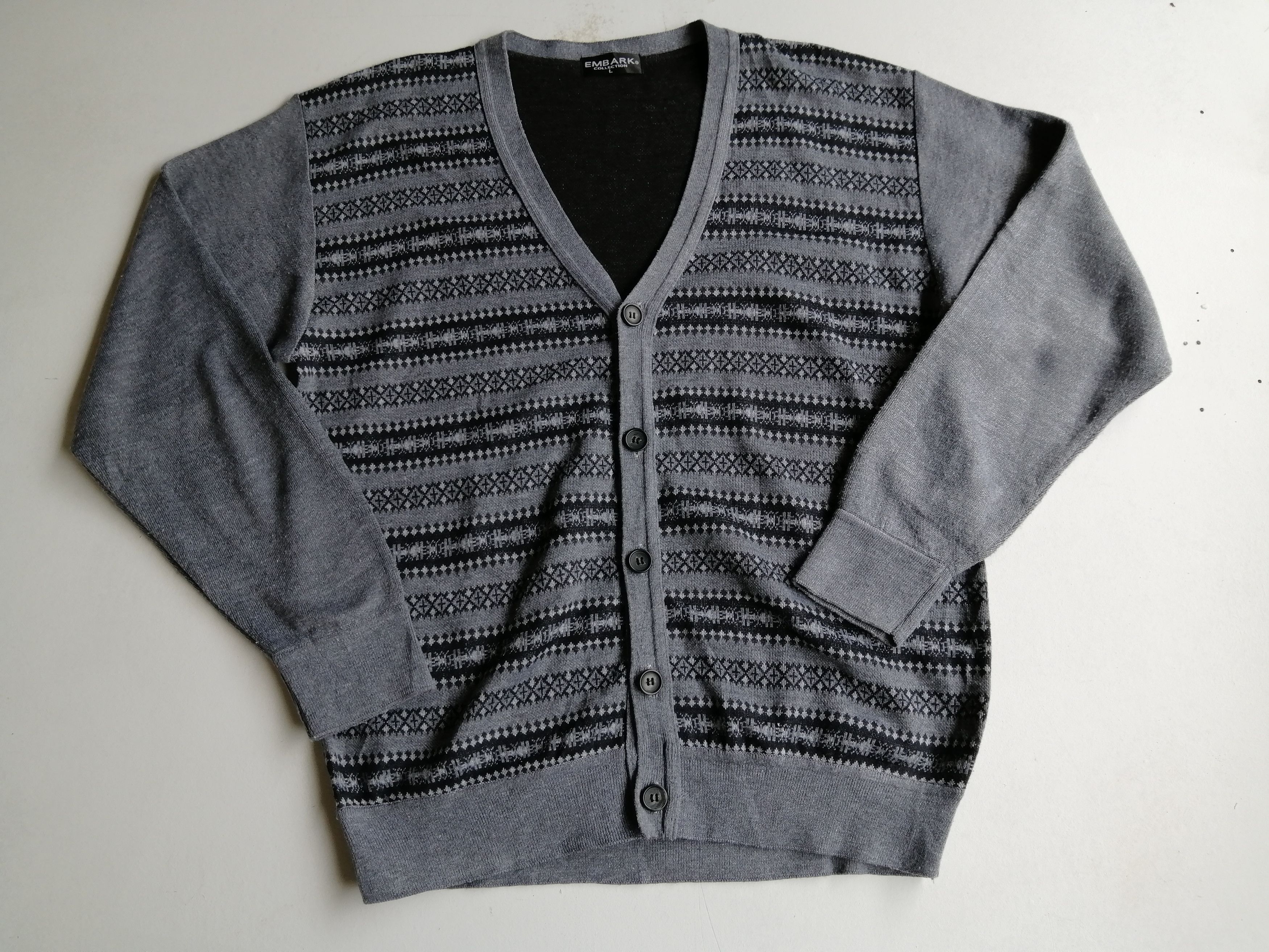 Designer × Japanese Brand Vintage Embork Collection Cardigan Size US L / EU 52-54 / 3 - 2 Thumbnail