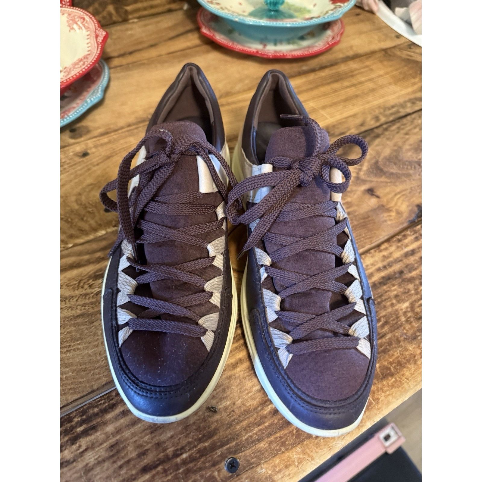 Ecco Ladies Ecco Sneakers Size 7 Size US 7 / IT 37 - 2 Thumbnail