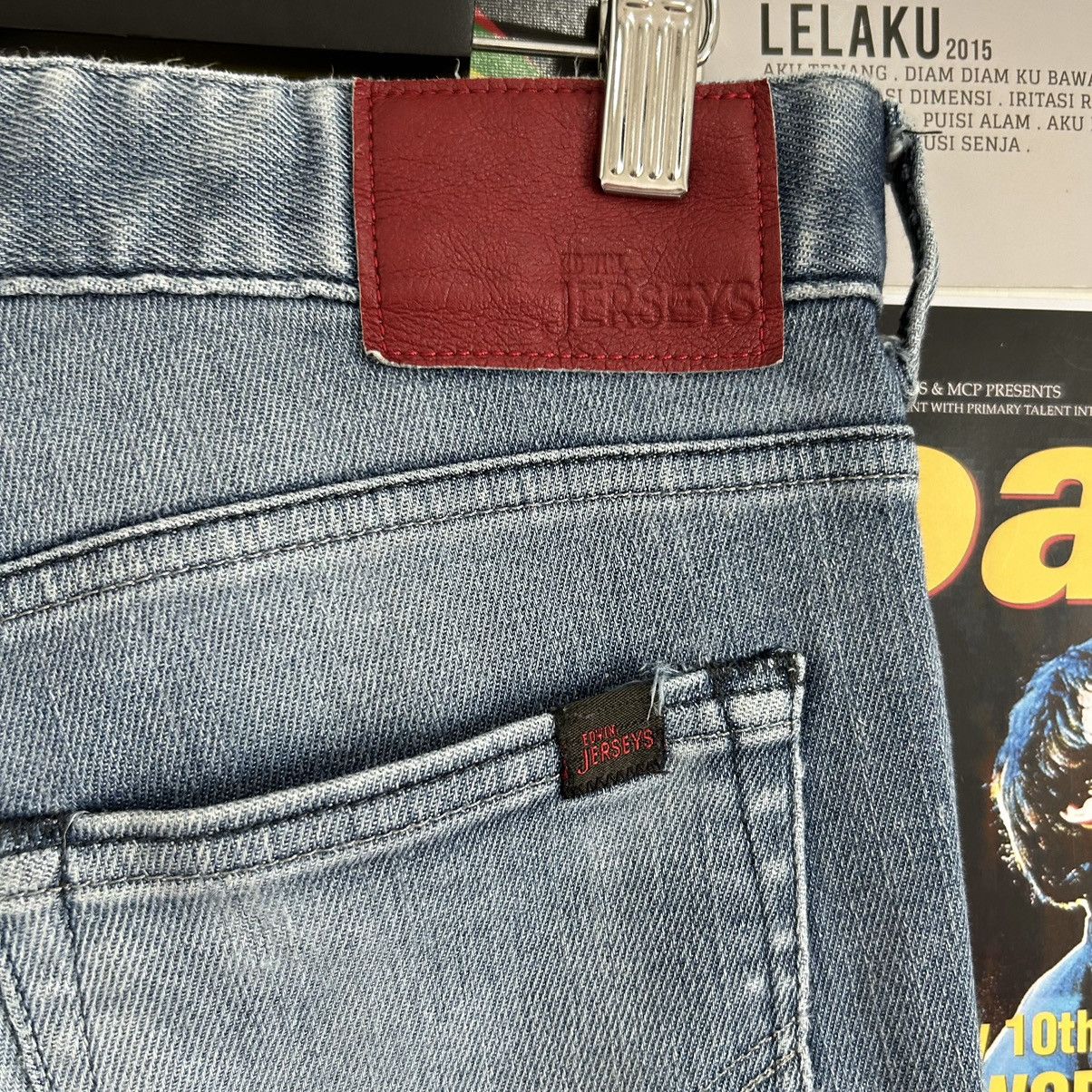 Edwin Vintage Edwin Jerseys Japanese Nice Honeycomb Design Denim Size US 32 / EU 48 - 11 Thumbnail
