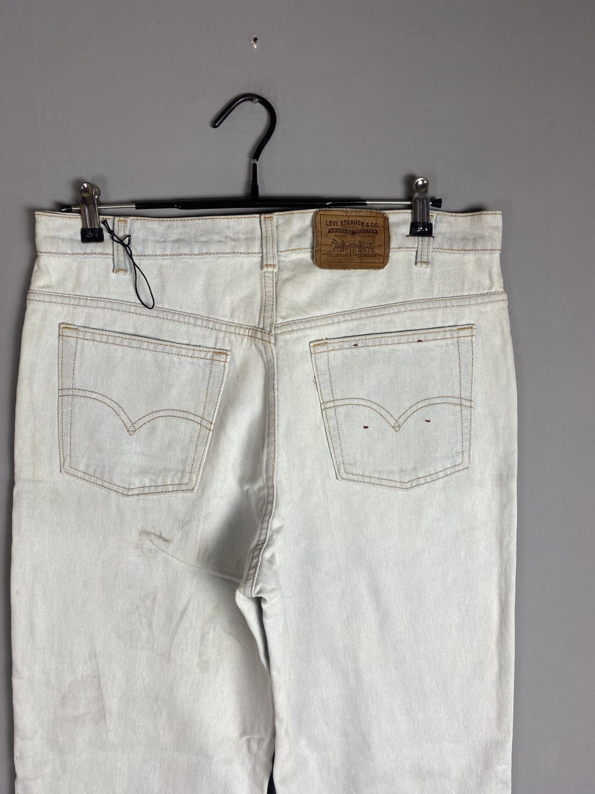 Levi's Vintage 80s LEVIS jeans denim Size US 32 / EU 48 - 2 Thumbnail