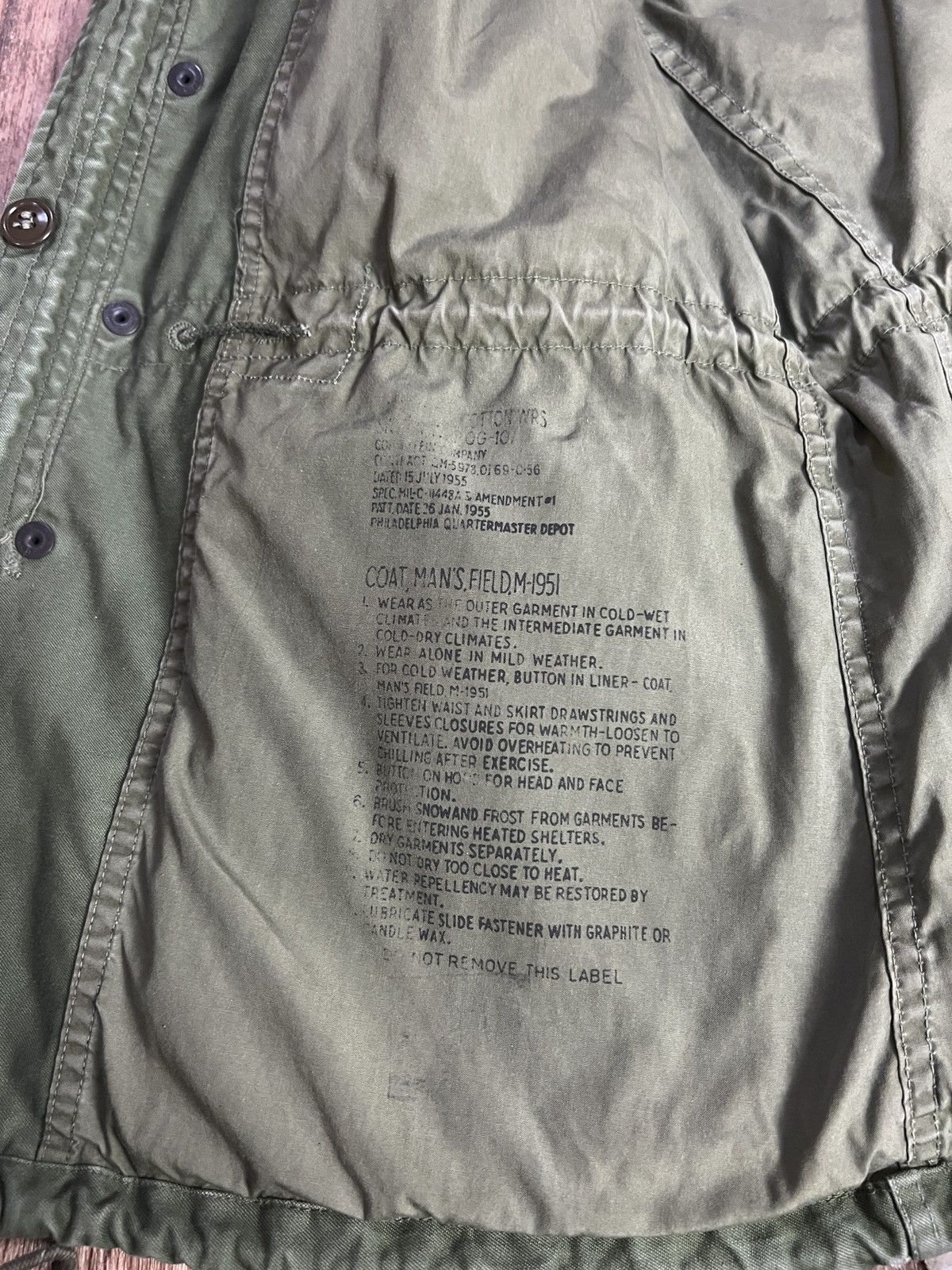 Vintage Vintage US ARMY M-51 Field Jacket Size US M / EU 48-50 / 2 - 5 Thumbnail
