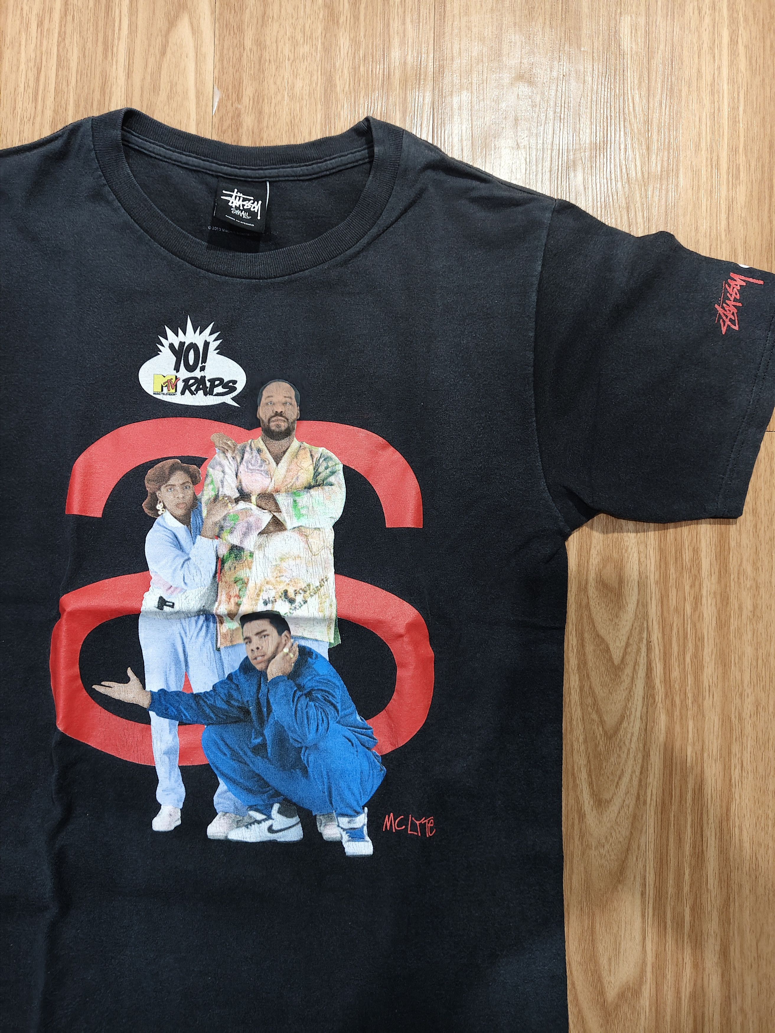 Mtv Stussy Streetwear Mtv Mc Lyte Rap Tees Size US S / EU 44-46 / 1 - 2 Thumbnail