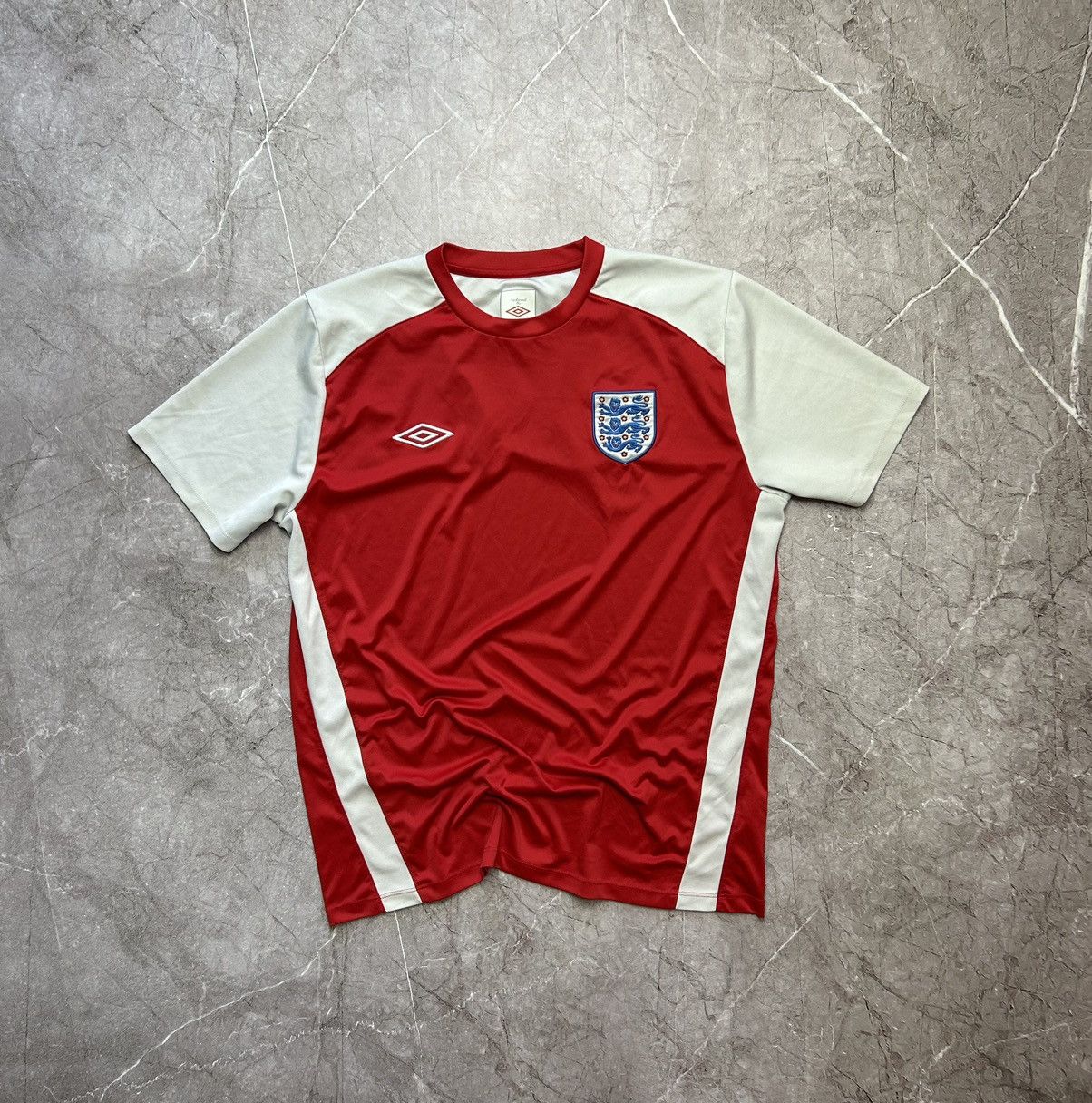 Umbro × Vintage England 2010 2012 Umbro Away Soccer World cup Jersey Size US M / EU 48-50 / 2 - 1 Thumbnail