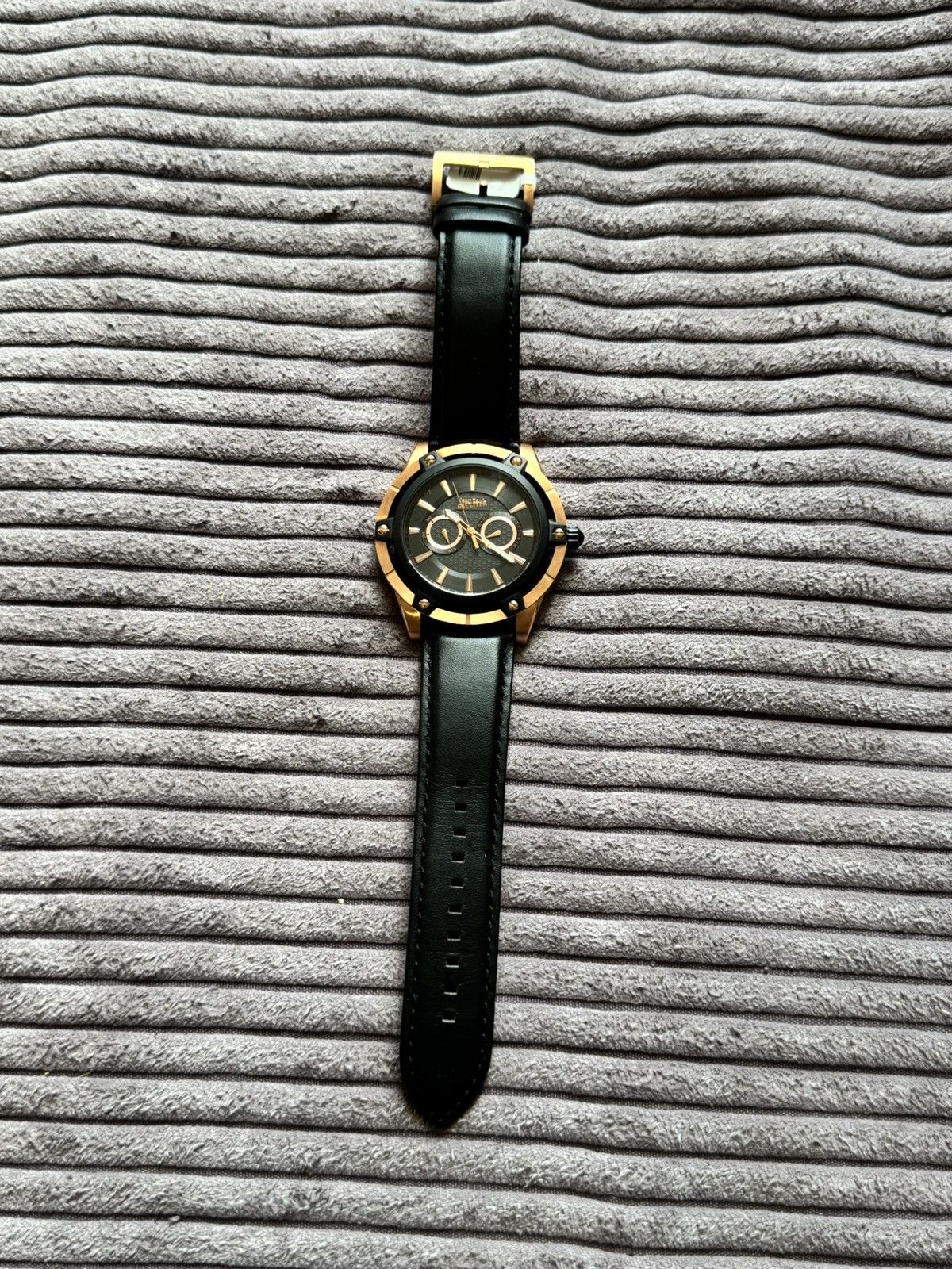 Jean Paul Gaultier Jean Paul Gaultier Archive Black Leather Man Watch Grail JPG Size ONE SIZE - 3 Thumbnail