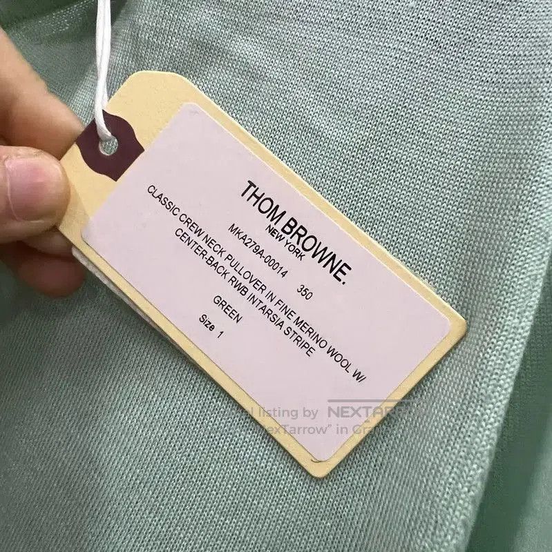 Thom Browne Thom Browne Green Wool Women's Long Sleeve Sweater . Size M / US 6-8 / IT 42-44 - 6 Thumbnail