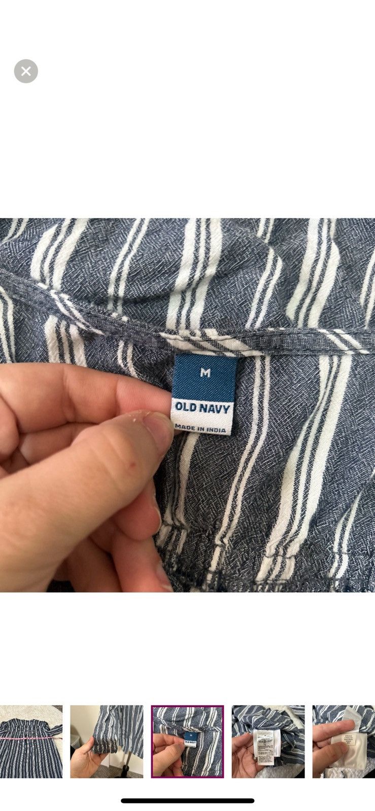 Old Navy Old navy medium striped boho peasant top Size M / US 6-8 / IT 42-44 - 6 Thumbnail