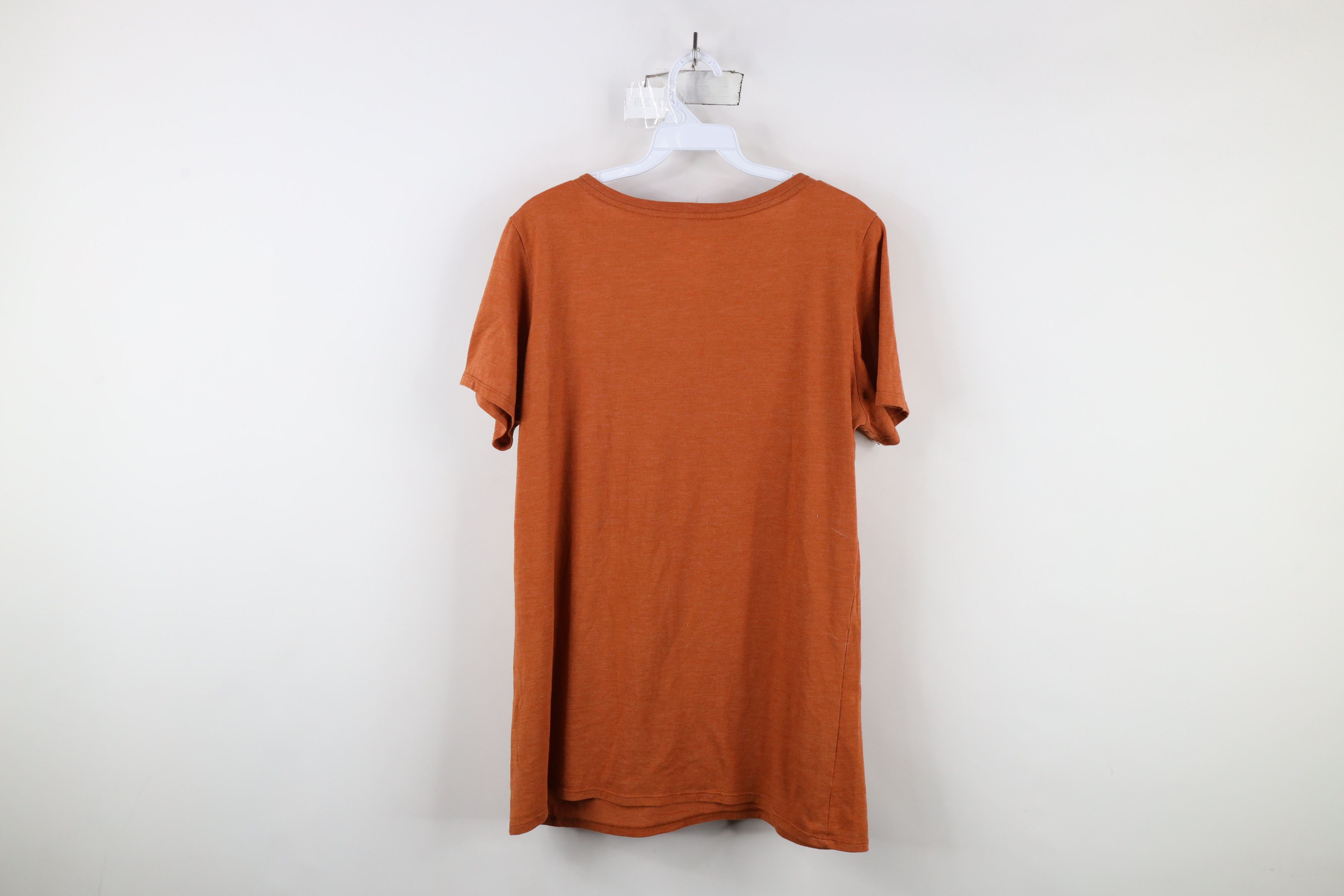 Nike × Vintage Nike Spell Out Hook Em University of Texas V-Neck T-Shirt Size XL / US 12-14 / IT 48-50 - 13 Thumbnail