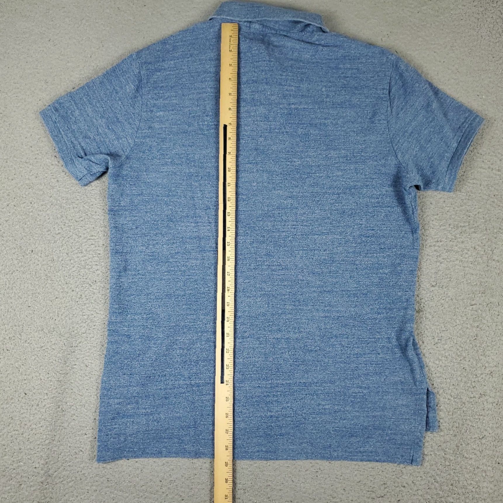 Ralph Lauren Ralph Lauren Polo Shirt Mens Large Blue Custom Fit Pony Casual Short Sleeve Shirt Size US L / EU 52-54 / 3 - 4 Thumbnail