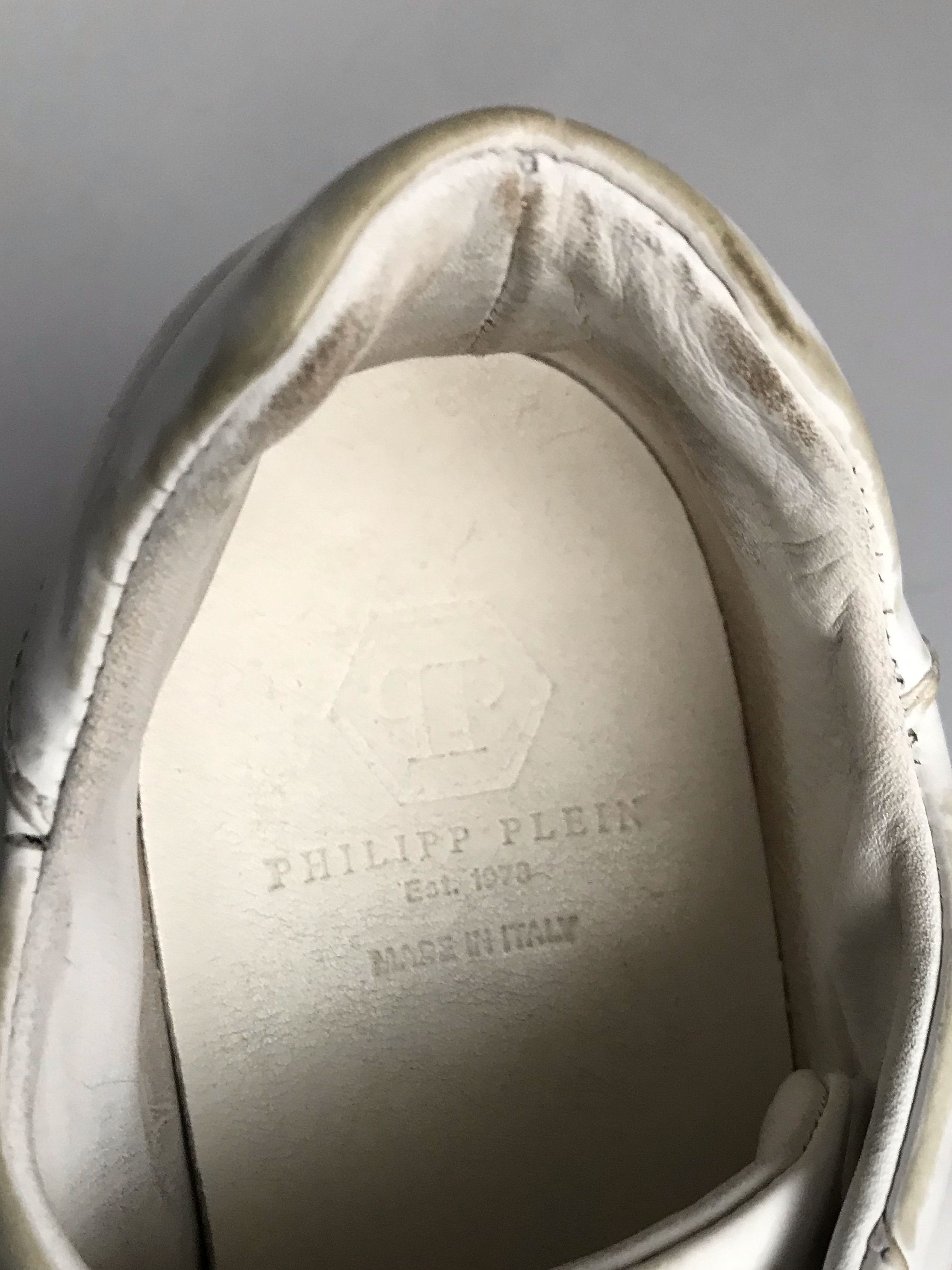 Philipp Plein PHILIPP PLEIN SIMPSON SKULL AND CROSSBONES SNEAKERS Size US 9 / EU 42 - 8 Thumbnail