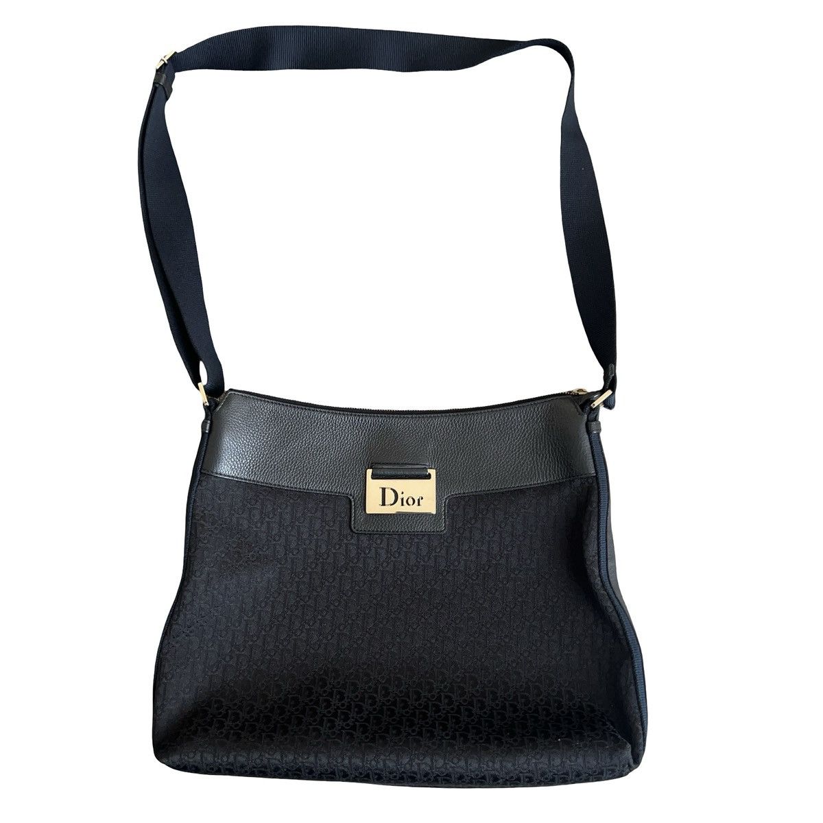 Dior DIOR JOHN GALLIANO ERA TROTTER LOGO PRINT MESSENGER BAG Size ONE SIZE - 1 Thumbnail