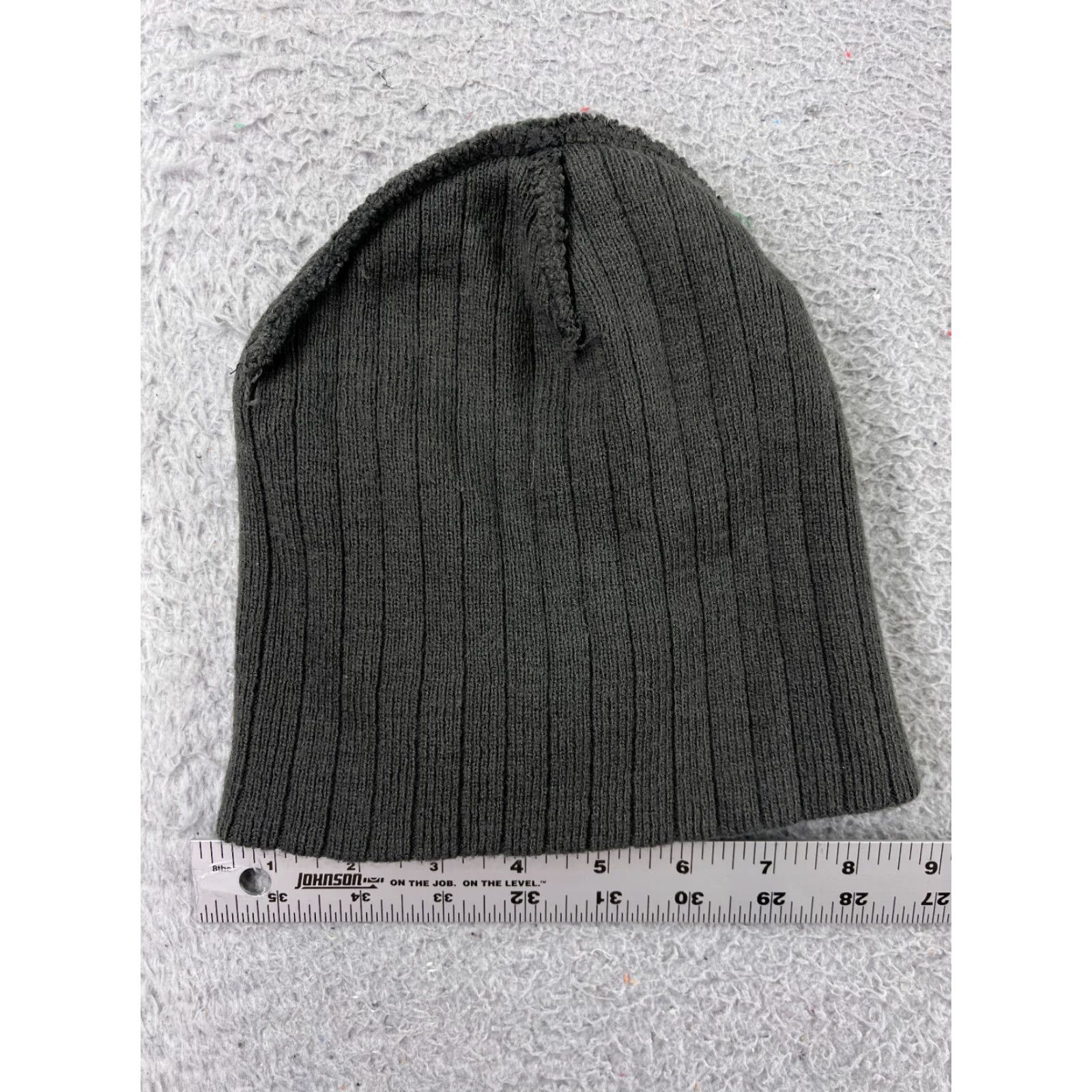 Vintage Las Vegas Beanie Toque Adult One Size Gray Black Embroidered Knit Acrylic - Hat - Unbranded - City USA Theme Size ONE SIZE - 5 Thumbnail