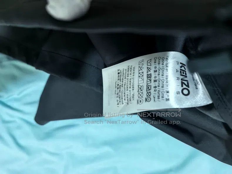 Kenzo Kenzo FW24 Solid Color Hooded Zip-Up Jacket - Black Size US S / EU 44-46 / 1 - 8 Thumbnail