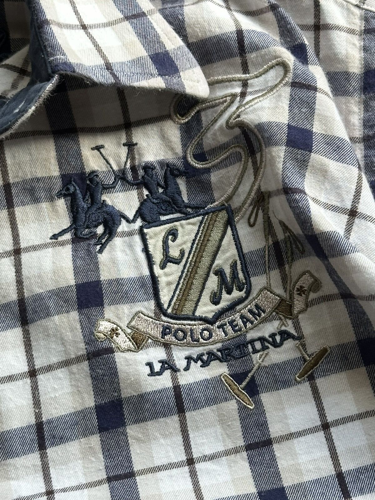 La Martina × Vintage La Martina Shirt Long Sleeve Polo Cup Y2K Size M Size US L / EU 52-54 / 3 - 6 Thumbnail