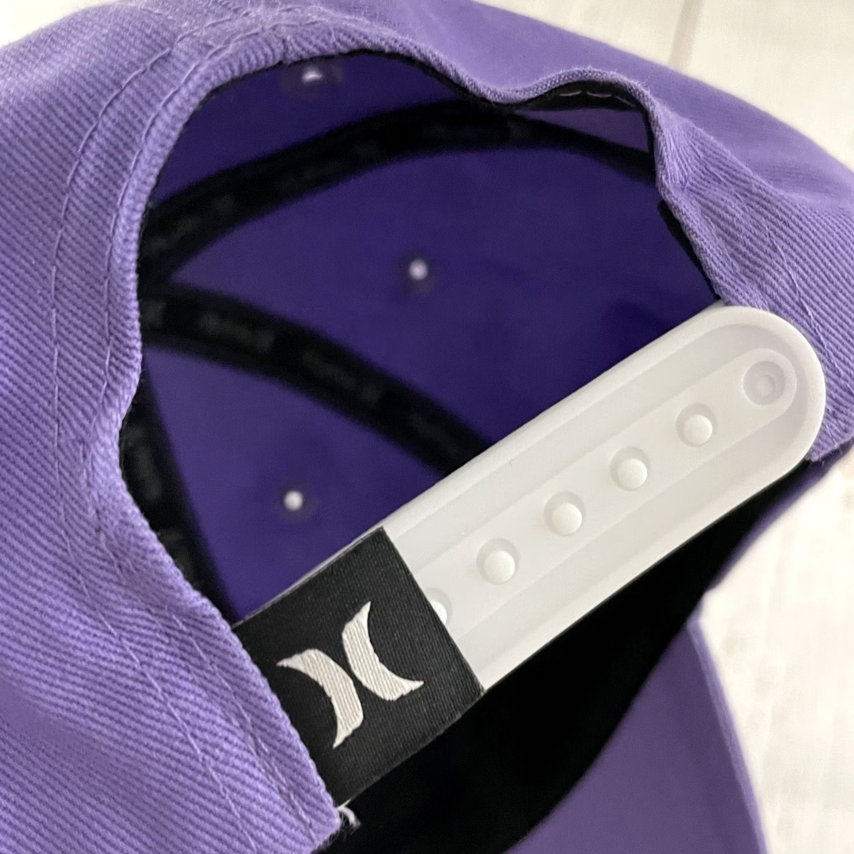 Hurley Hurley Women's Hat Mom Iconic Snap Back Purple Adjustable Size ONE SIZE - 3 Thumbnail