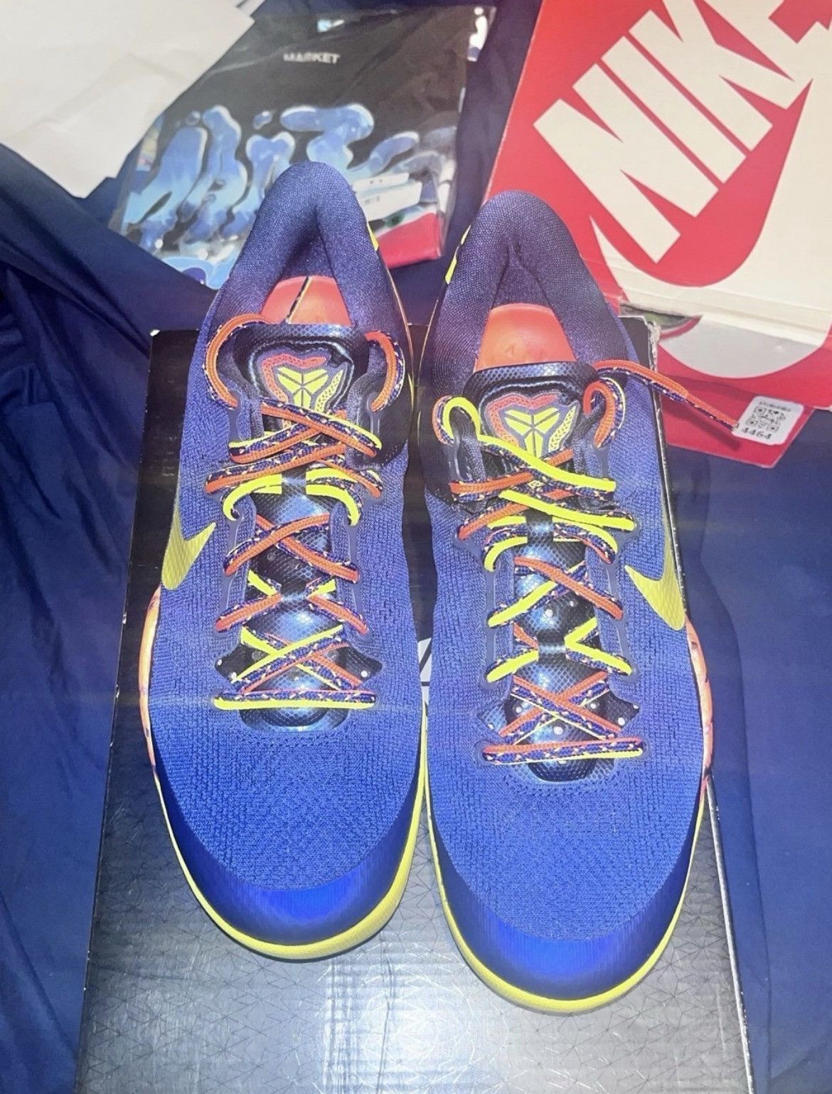 Nike Nike Kobe 8 Barcelona Tiger Sz 9.5 LIKE NEW Mens Sneakers Size US 9.5 / EU 42-43 - 3 Thumbnail