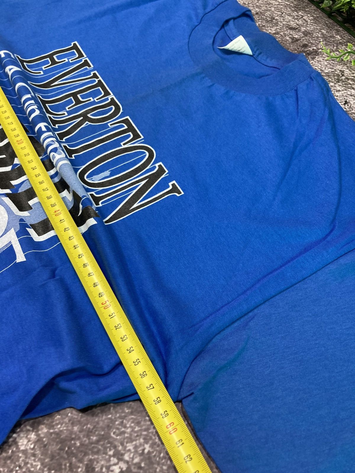 Vintage Vintage Everton 1995 Final Cup Wembley T Shirt Tee Size US XL / EU 56 / 4 - 5 Thumbnail