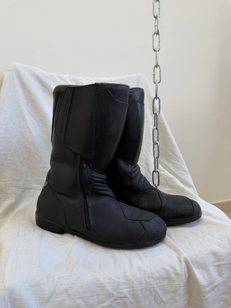 Alpinestars Vintage moto Alpinestars boots balenciaga style leather 90s Size US 7 / EU 40 - 1 Thumbnail