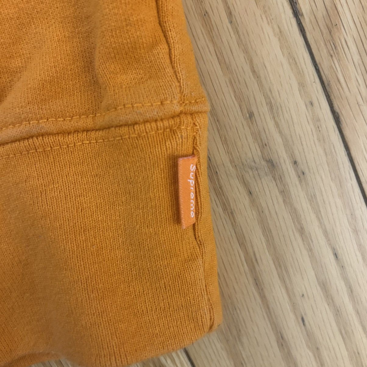 Supreme Motherfucker Hooded Sweatshirt Orange XL