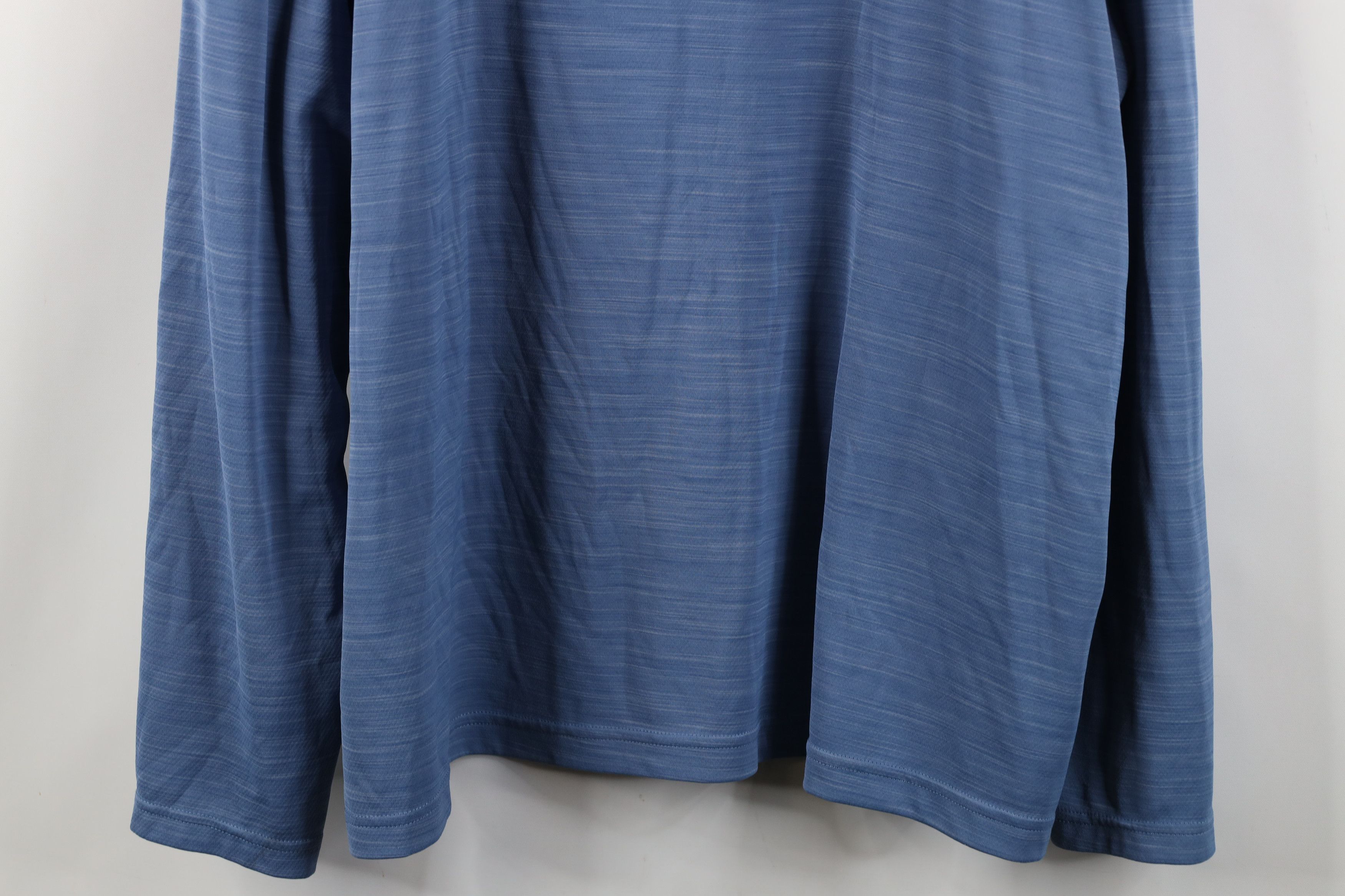 Nike Nike Dri-Fit Knit Running 1/4 Half Zip Jacket Top Blue Size US XXL / EU 58 / 5 - 3 Thumbnail