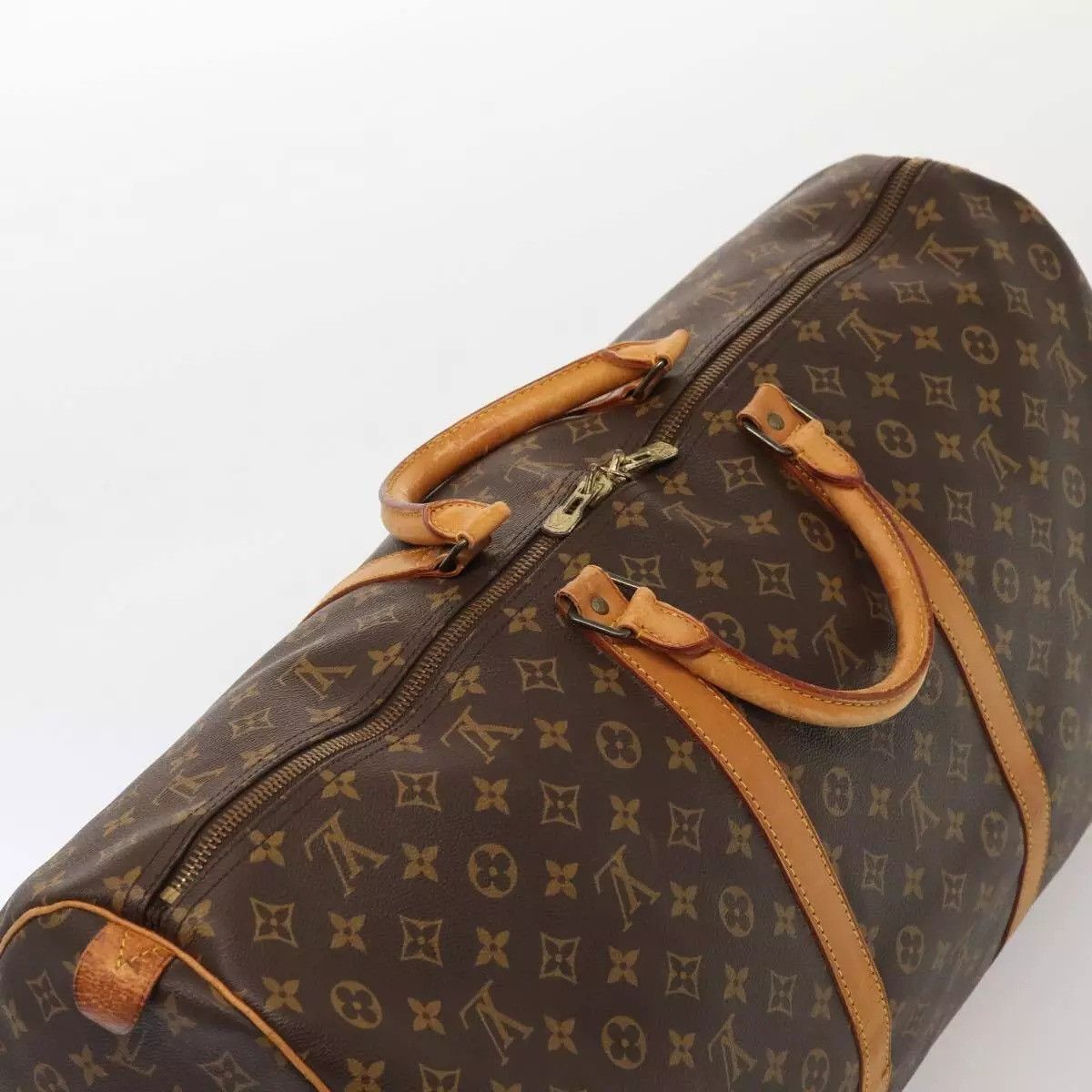Louis Vuitton LOUIS VUITTON Monogram Keepall 60 Boston Bag Size ONE SIZE - 5 Thumbnail