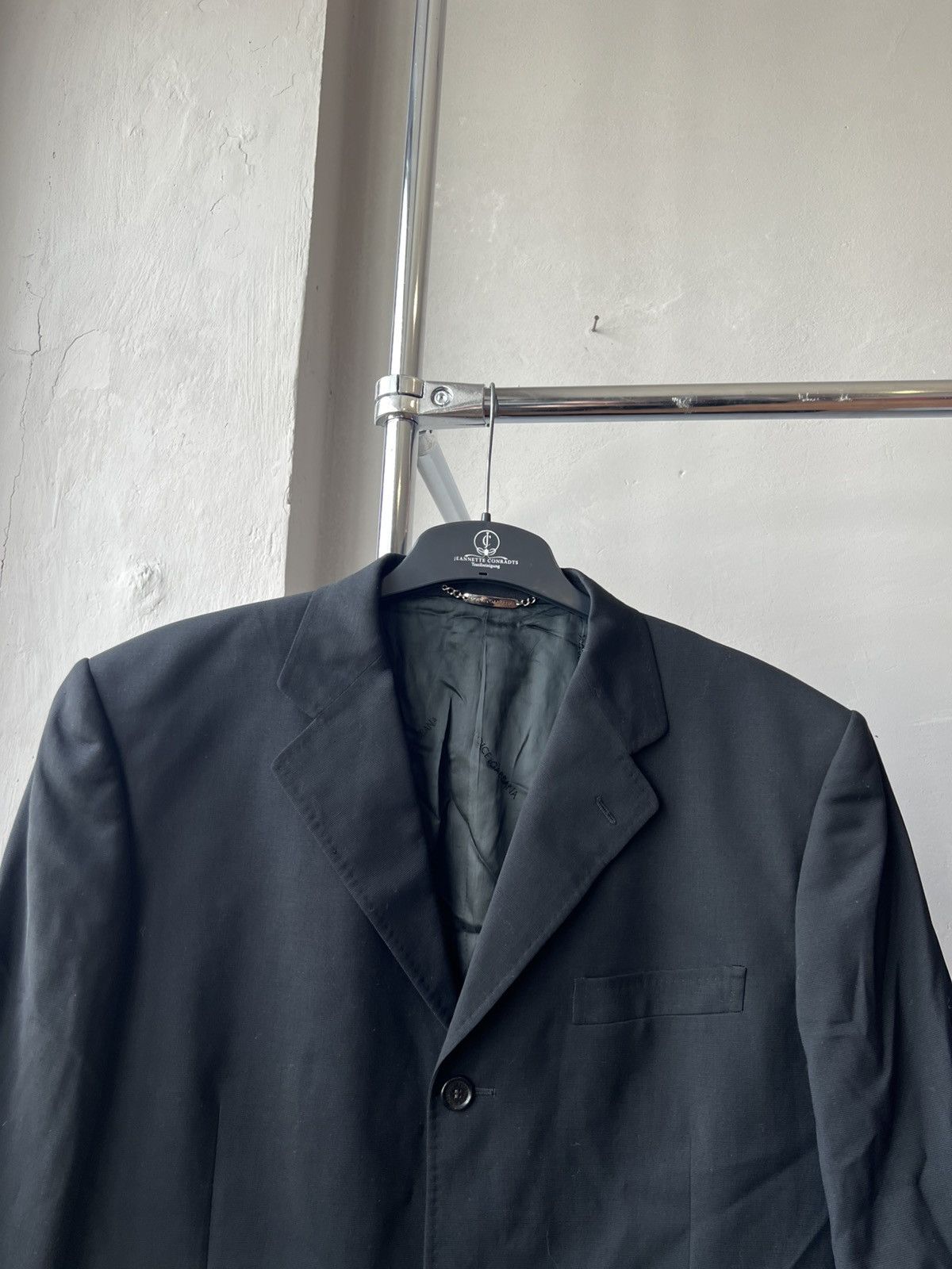 Dolce & Gabbana DOLCE&GABBANA LANA WOOL VINTAGE CLASSIC BLAZER JACKET SZ 54 Size 54L - 5 Thumbnail
