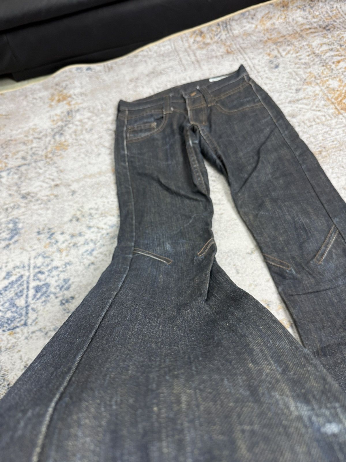 semanticdesign Smanticdesign y2k style denim pants Size US 29 - 5 Thumbnail