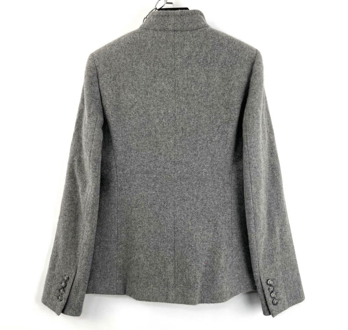 Max Mara Max Mara Grey Cashmere Blazer K12 Size M / US 6-8 / IT 42-44 - 2 Thumbnail
