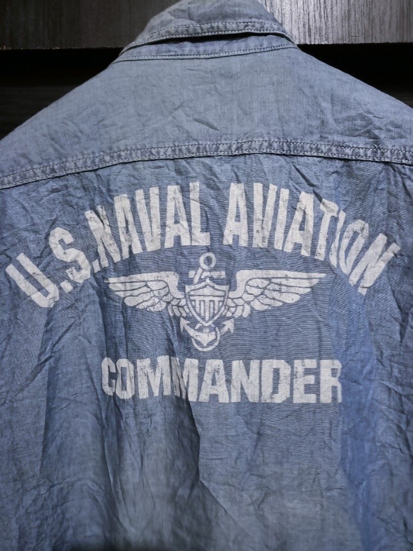 Alpha Industries Alpha industries chambray us naval Size US L / EU 52-54 / 3 - 7 Thumbnail