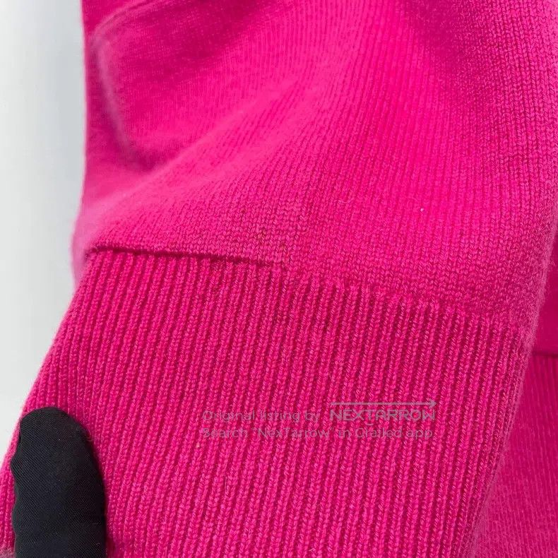 Hermes Hermes Cashmere Dress, Magenta, Purple Size XS / US 0-2 / IT 36-38 - 4 Thumbnail