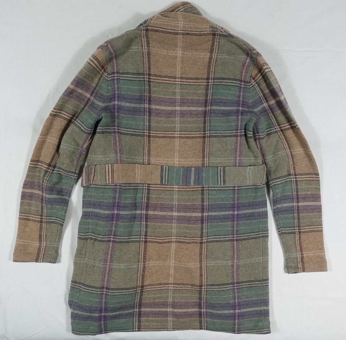 Polo Ralph Lauren Polo Ralph Lauren Cardigan Sweater Belted Plaid Wool RARE XS Size XS / US 0-2 / IT 36-38 - 2 Thumbnail