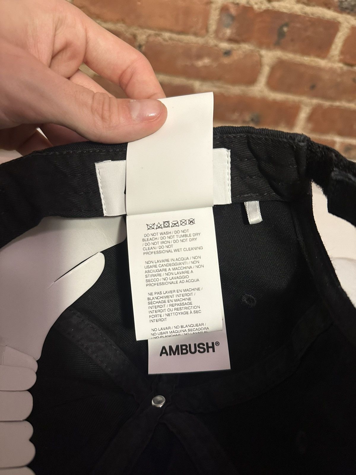Ambush Design Vintage Logo Baseball Cap/Hat Size ONE SIZE - 8 Thumbnail