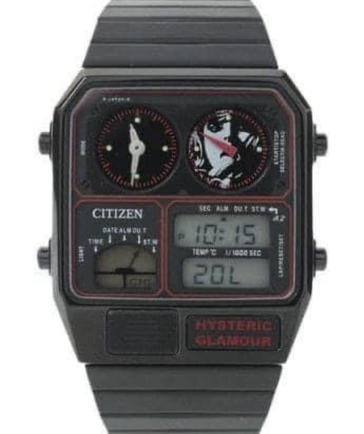 Citizen × Hysteric Glamour × Japanese Brand Citizen Ana Digi Temp Hysteric Glamour Woman Banana Rare Size ONE SIZE - 6 Thumbnail