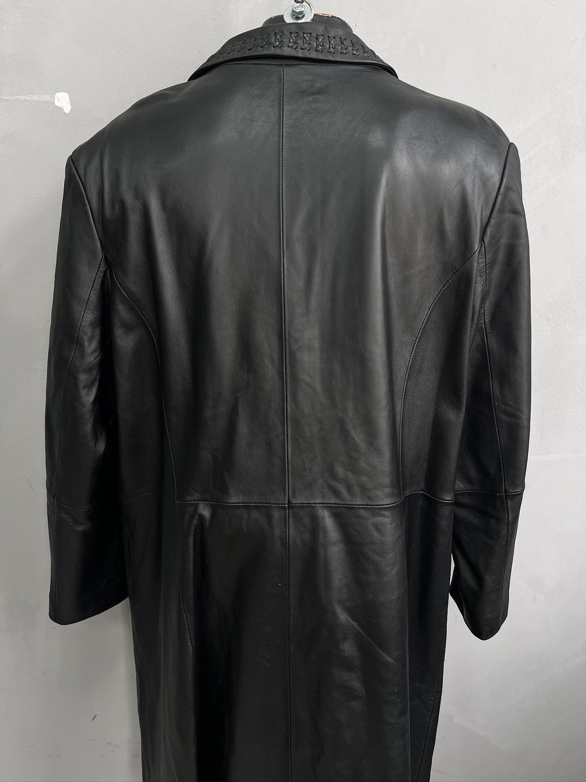 14th Addiction Japanese style stitching lonh gothic leather coat archive Size US L / EU 52-54 / 3 - 8 Thumbnail