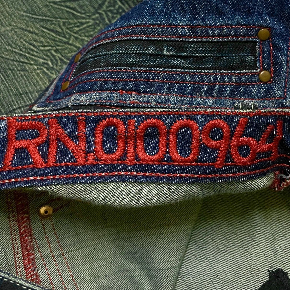Vintage Very Rare Vintage Brand Akademiks Baggy Jeans 2000s Size US 34 / EU 50 - 11 Thumbnail