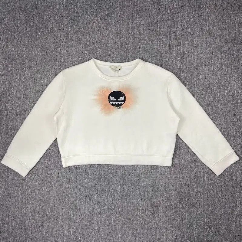 Fendi Fendi Women's White Nylon Sweatshirt with Unique Detail . Size M / US 6-8 / IT 42-44 - 1 Thumbnail