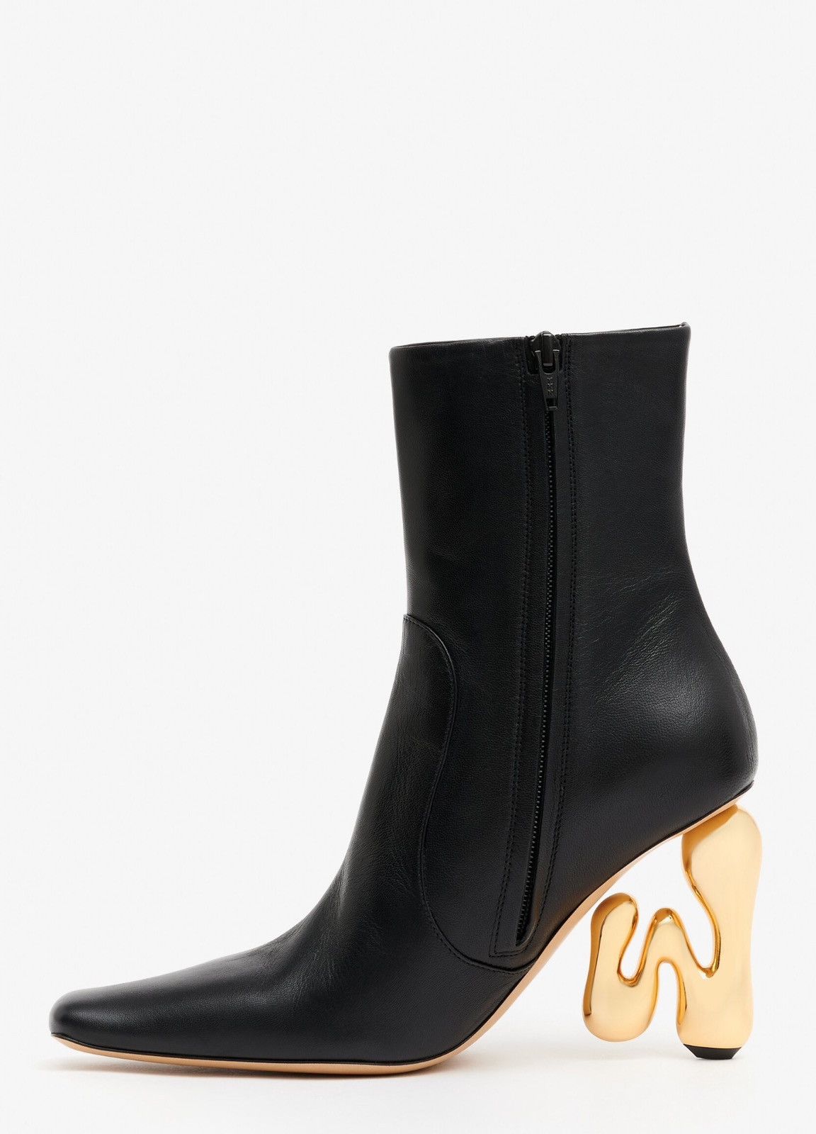 JW Anderson Last Size JW Anderson 105mm Sculpted Heel Leather Boots Size US 10 / IT 40 - 2 Thumbnail