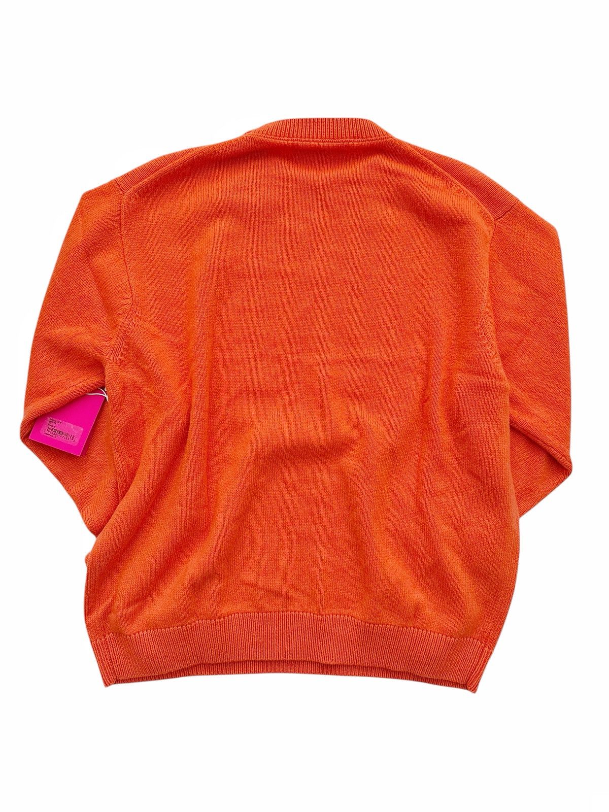 The Elder Statesman $1,050 Elder Statesman Simple Cashmere Crew (Bonfire) Size US XXL / EU 58 / 5 - 2 Thumbnail