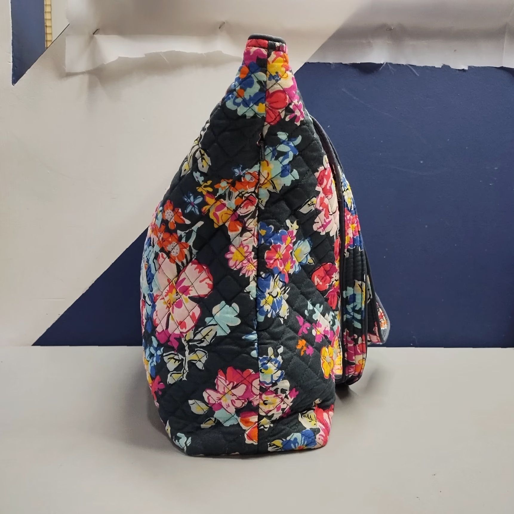 Vera Bradley Vera Bradley Tote Bag Womens Multicolor Pretty Posies Floral Quilted Double Handles Size ONE SIZE - 3 Thumbnail