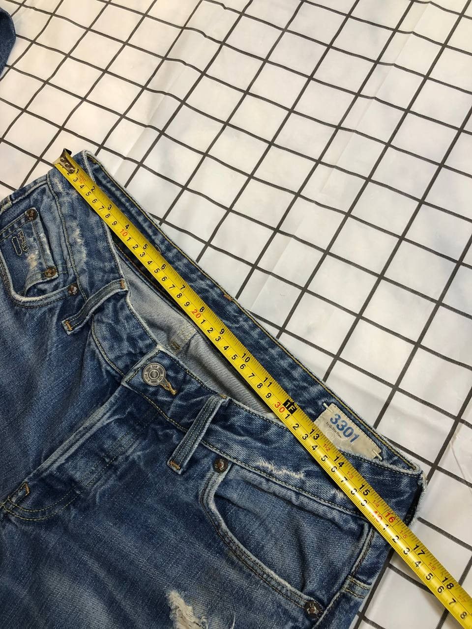 G-Star G-STAR Pants Raw Baggy Denim Goth GS RAW Size US 32 / EU 48 - 13 Thumbnail