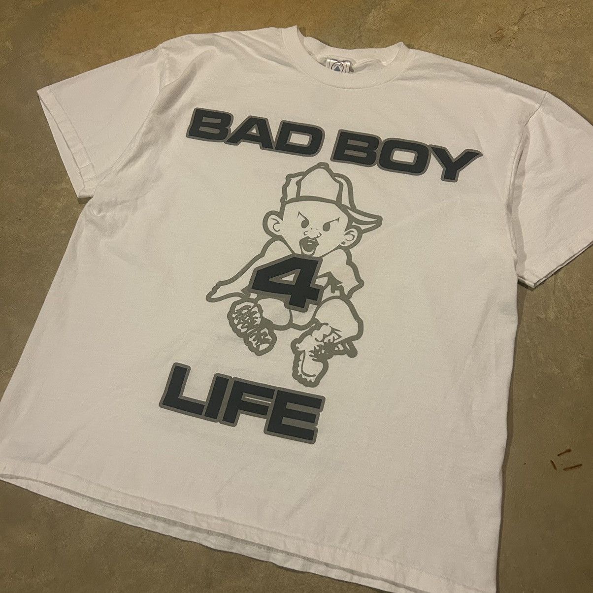 Rap Tees × Vintage Crazy Vintage 90s Bad Boy Records Puff Daddy Rap Tee Size US XXL / EU 58 / 5 - 2 Thumbnail