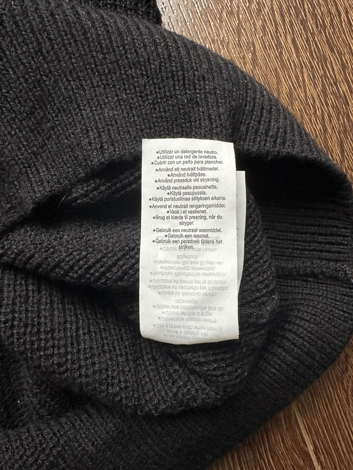 Muji Muji Black Turtleneck Size US XL / EU 56 / 4 - 6 Thumbnail