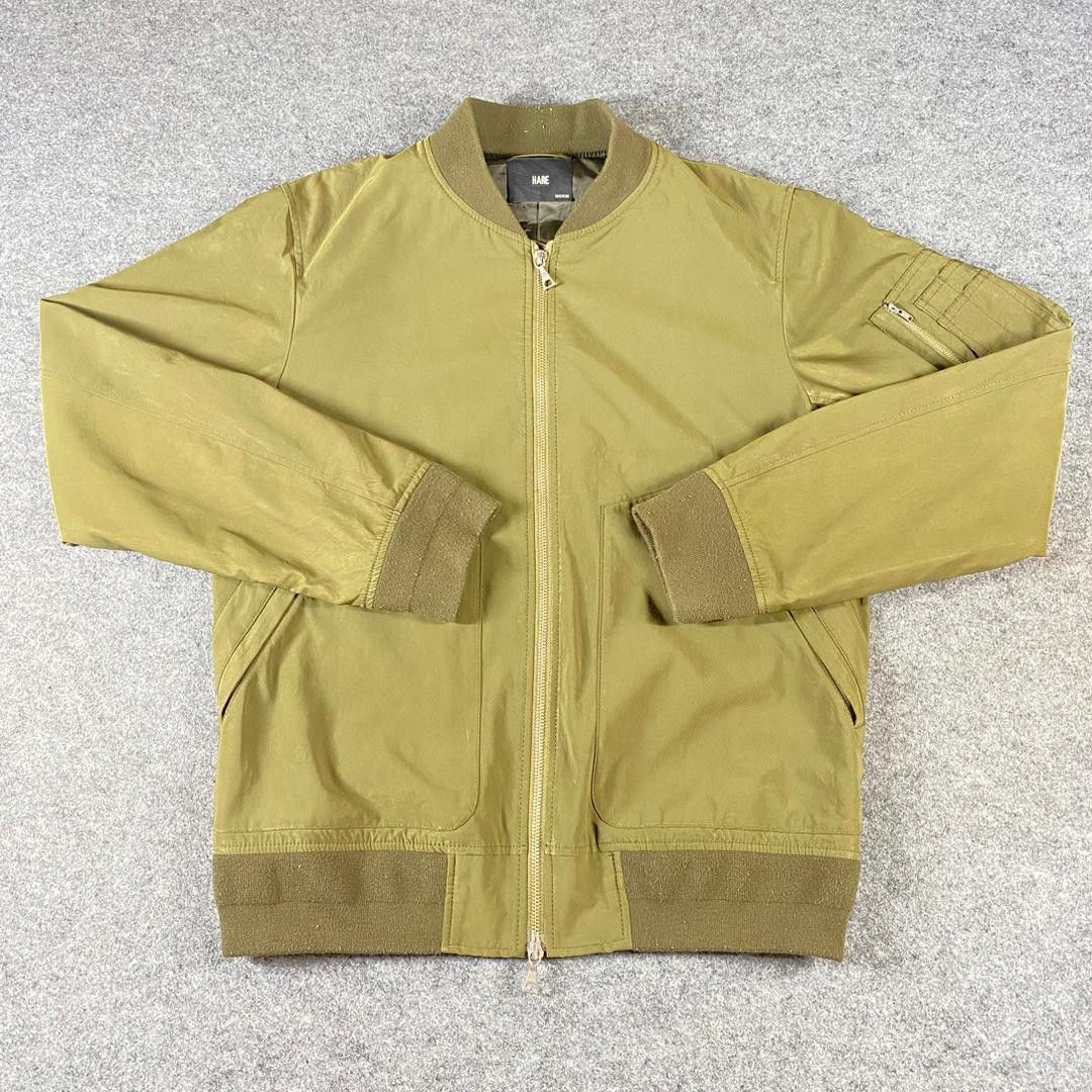 HARE Vintage Hare Japanese Brand Bombers Jacket Size US L / EU 52-54 / 3 - 3 Thumbnail