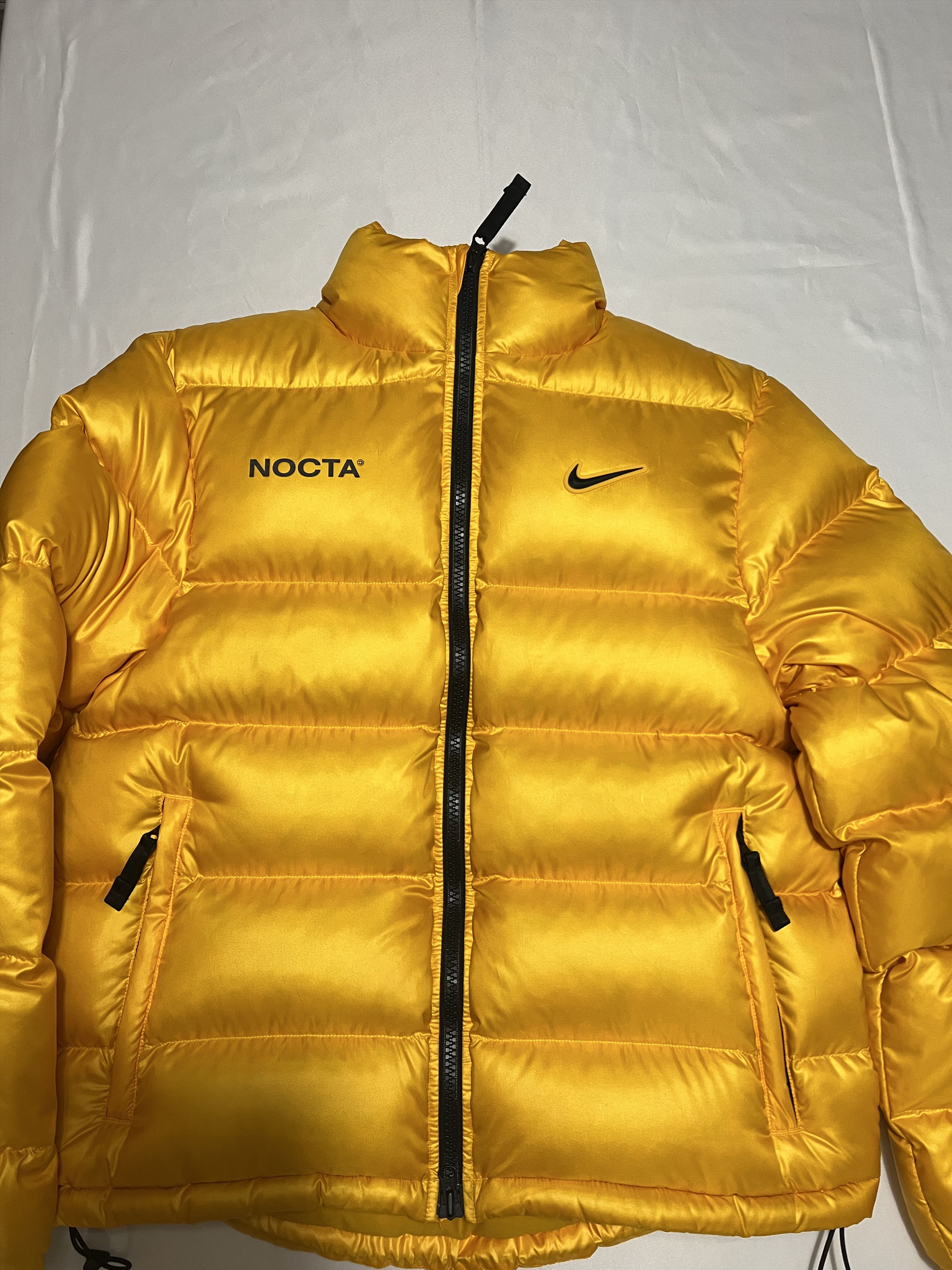 Drake Nike x NOCTA Yellow Sunset Puffer Jacket Size US M / EU 48-50 / 2 - 3 Thumbnail