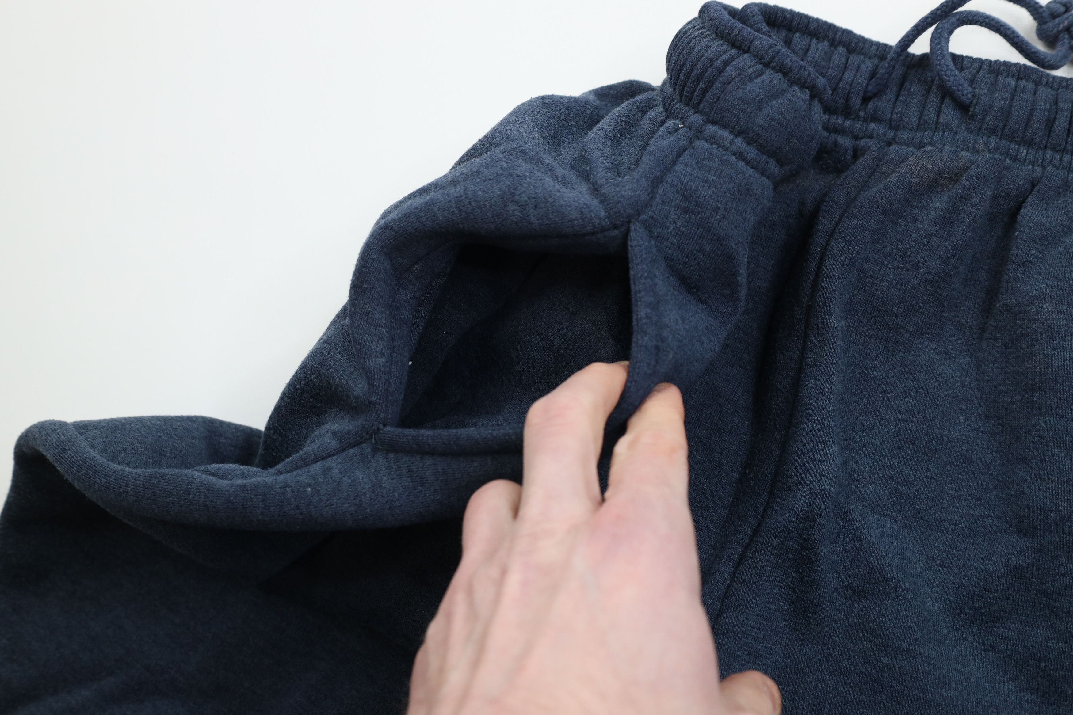 Vintage Vintage 90s Streetwear Tapered Leg Sweatpants Pants Blue Size US 36 / EU 52 - 9 Thumbnail