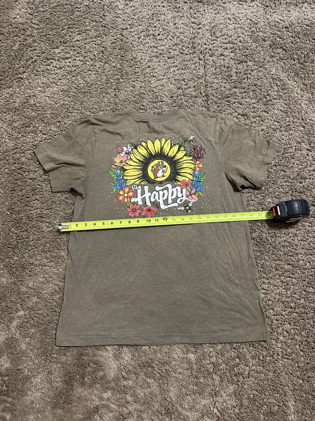 Other Vintage Buc-ee’s be happy” shirt 00s size large Size US L / EU 52-54 / 3 - 3 Thumbnail