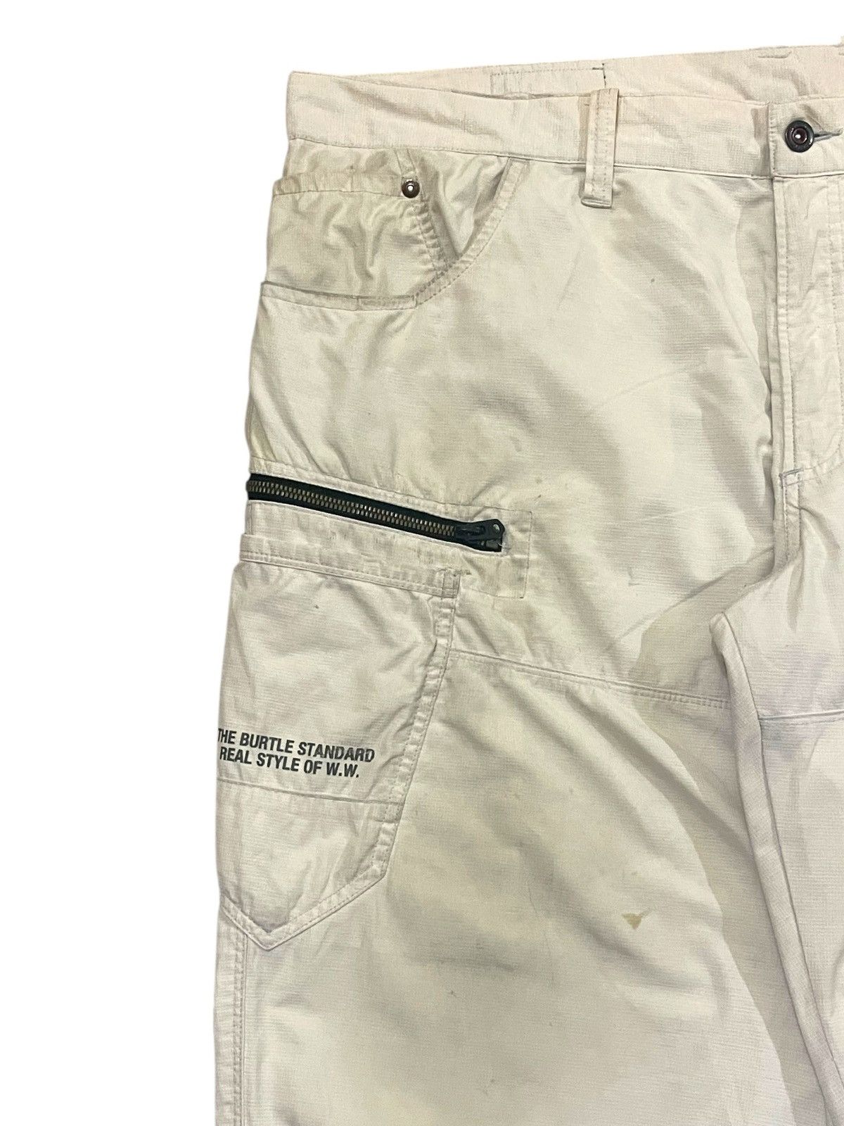 Beauty Beast Vintage y2k Burtle Workwear Baggy Cargo Pants Size US 44 / EU 60 - 4 Thumbnail
