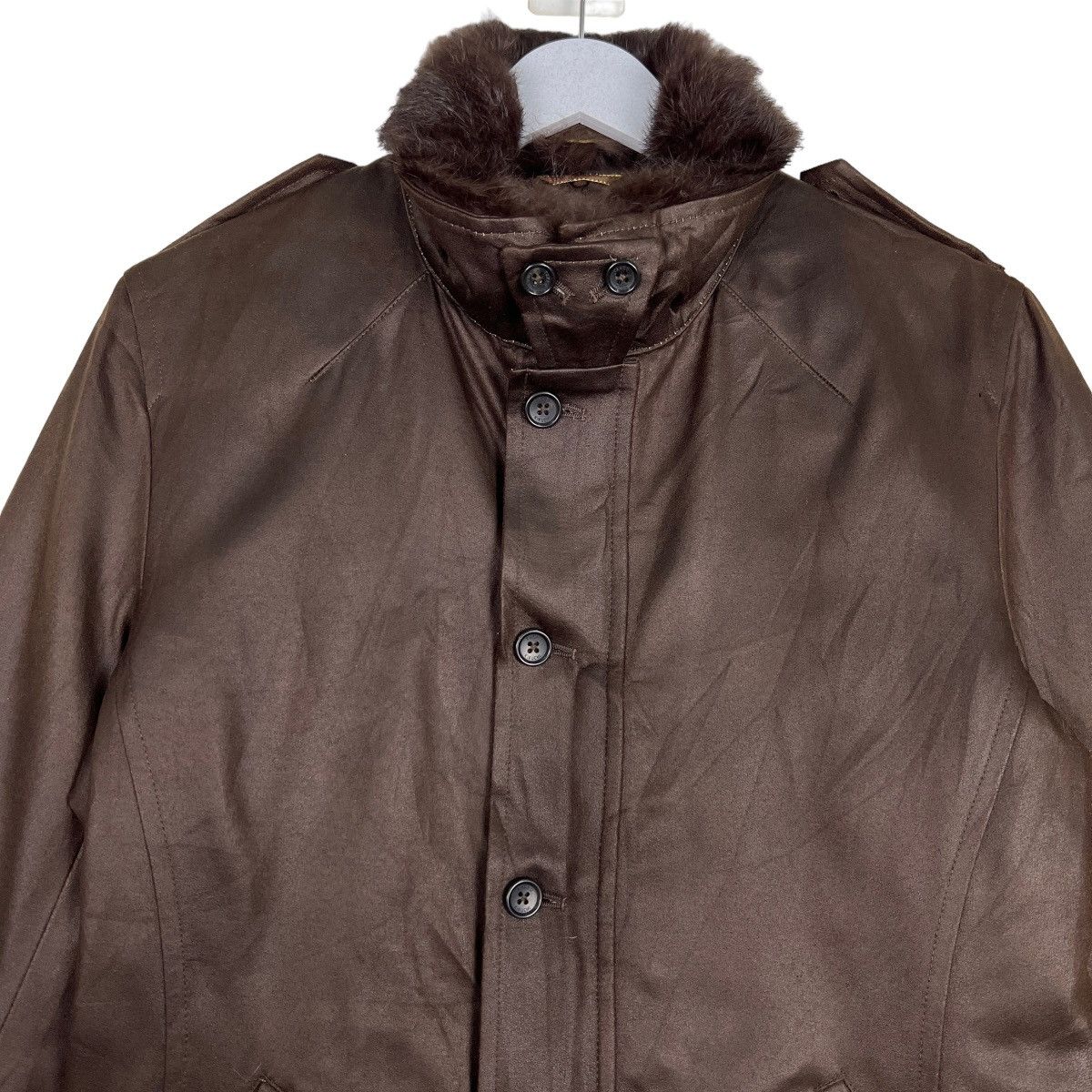 Takeo Kikuchi 🔥 TAKEO KIKUCHI BROWN BLOUSON JACKET Size US M / EU 48-50 / 2 - 4 Thumbnail