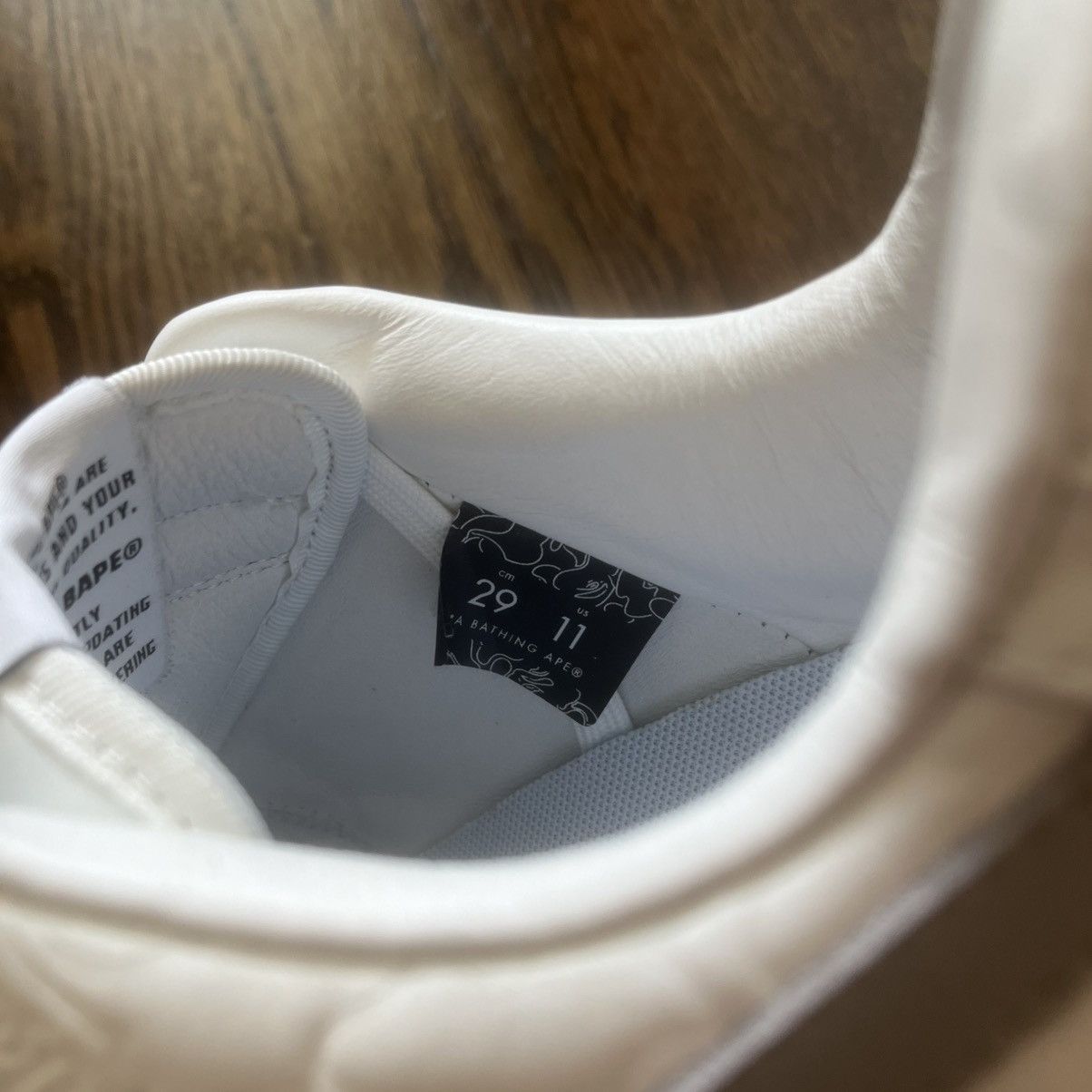 Bape Bapesta #3 Ml 'Line Camo White' Size 11 Size US 10.5 / EU 43-44 - 7 Thumbnail