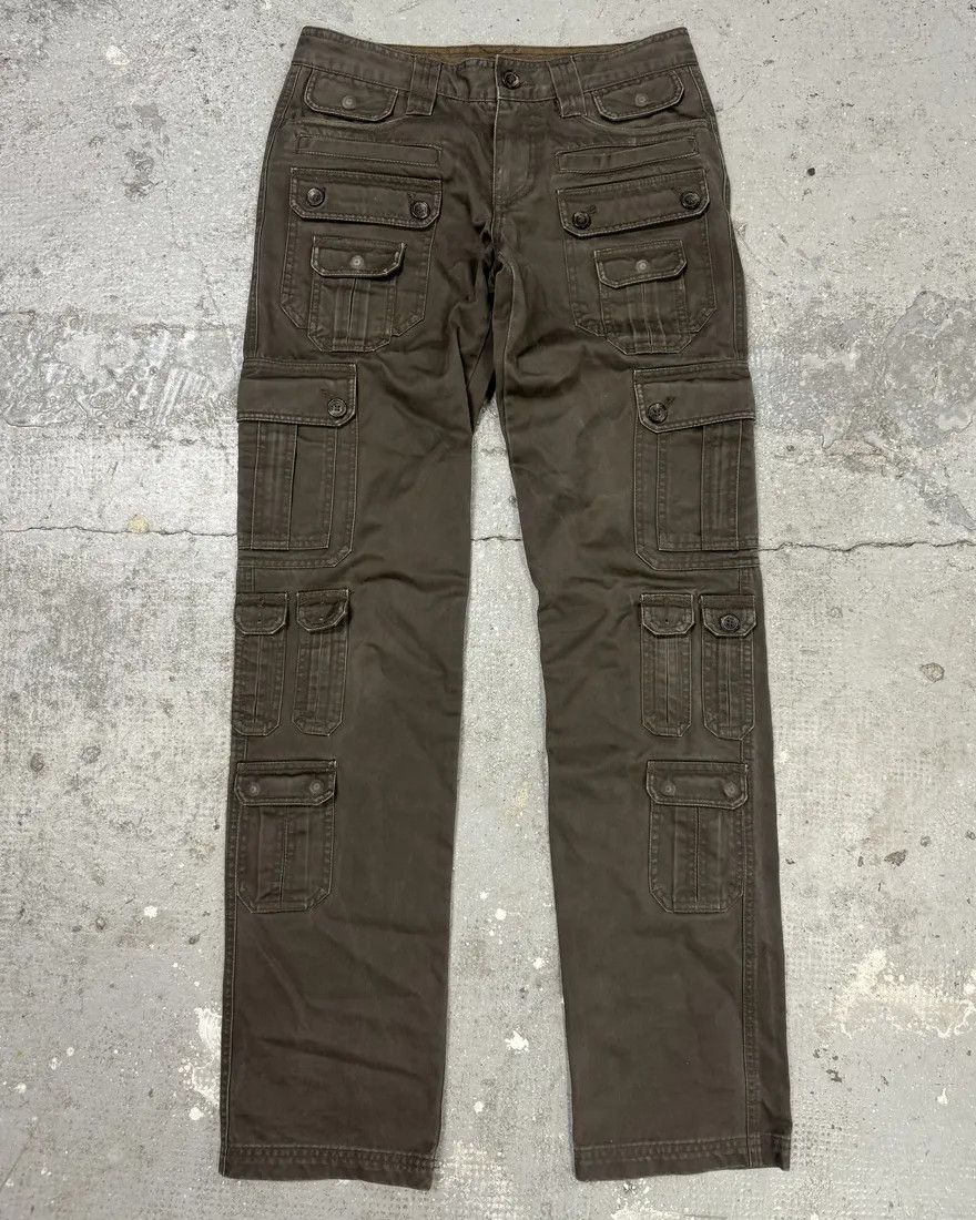 Dolce & Gabbana × Vintage SS2008 Dolce & Gabbana Multi Pockets Cargo Olive Pants Size US 30 / EU 46 - 1 Thumbnail